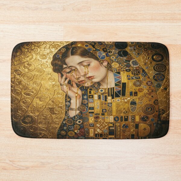 Item preview, Golden Duality – Klimt-inspired elegance between ornament, emotion and timeless symbolism designed and sold by FotoworldEdel.