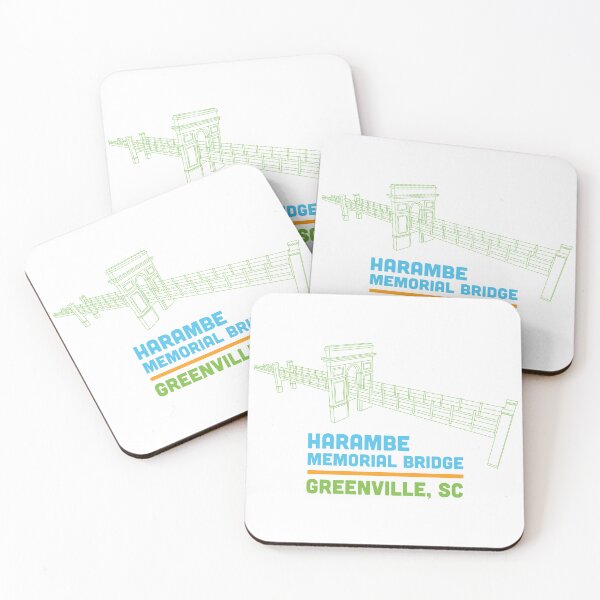 Item preview, Harambe Memorial Bridge Mauldin, SC designed and sold by G-Vegas Mercantile.