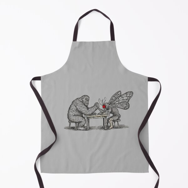 Item preview, Bigfoot vs Mothman Funny Cryptid Arm Wrestling for Men Women designed and sold by mjohnson9.
