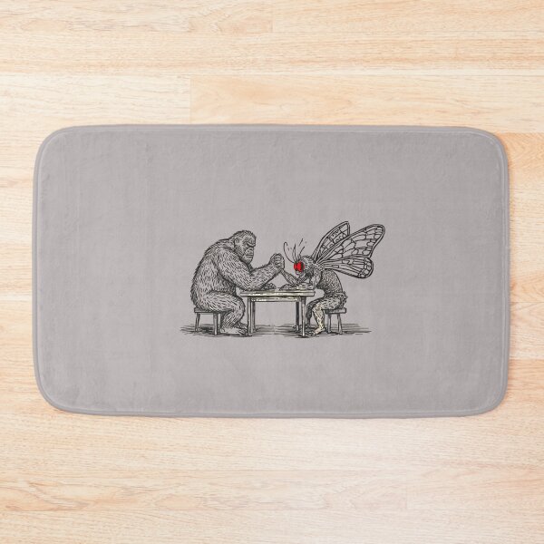 Item preview, Bigfoot vs Mothman Funny Cryptid Arm Wrestling for Men Women designed and sold by mjohnson9.