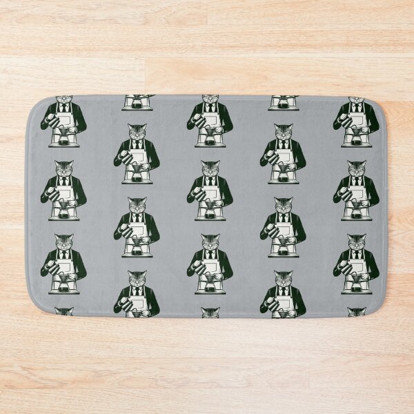 Item preview, Barista Cat – Whimsical Coffee Brewing Design designed and sold by Dogandesighn.