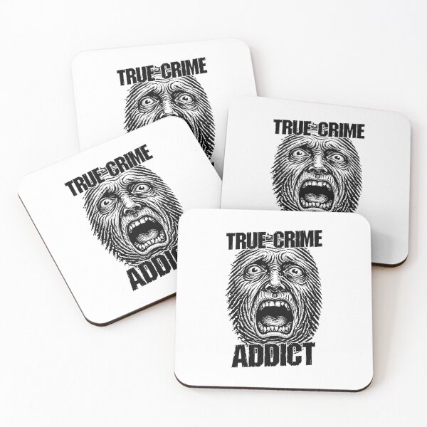 Item preview, True Crime Addict Fingerprint Scream Funny Criminologist designed and sold by GrandeDuc.