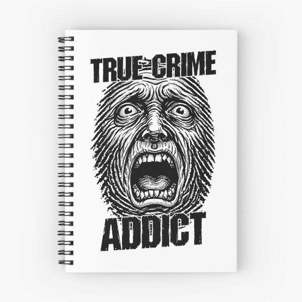 Item preview, True Crime Addict Fingerprint Scream Funny Criminologist designed and sold by GrandeDuc.