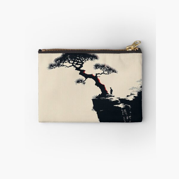 Item preview, Bonsai Tree Contemplation Red Sun designed and sold by Visual Foundry.
