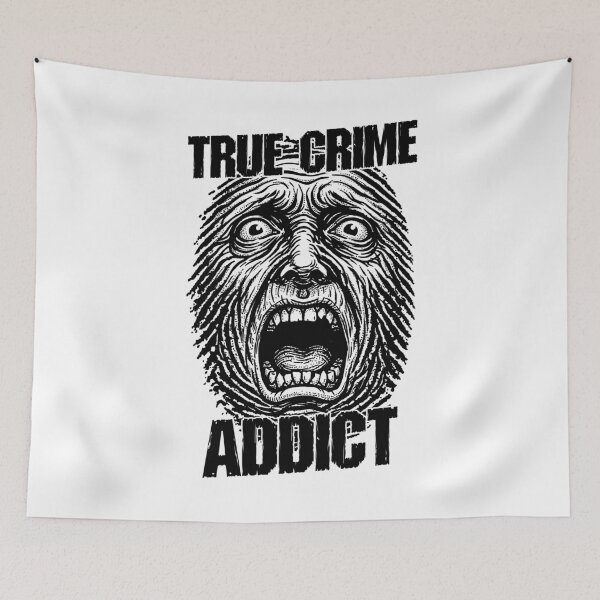 Item preview, True Crime Addict Fingerprint Scream Funny Criminologist designed and sold by GrandeDuc.