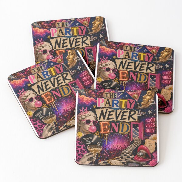 Item preview, Neverending Night — Surreal "Party Never End" designed and sold by Jandedan.