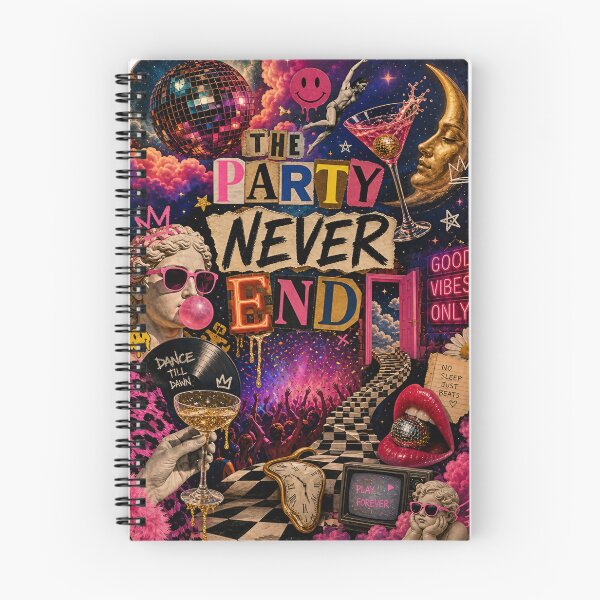 Item preview, Neverending Night — Surreal "Party Never End" designed and sold by Jandedan.