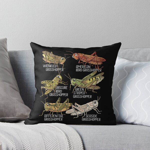 Item preview, Grasshopper Lover Kids Insects Species Grasshopper designed and sold by DSWShirts.