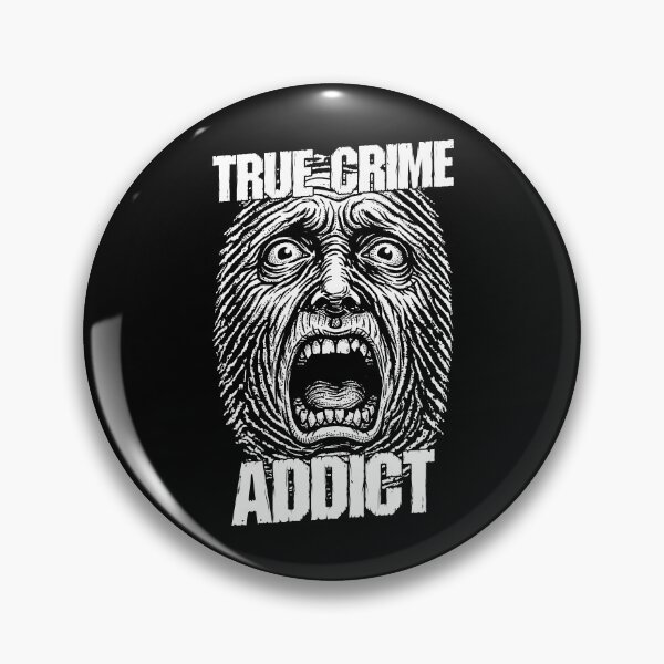 Item preview, True Crime Addict Fingerprint Scream Funny Criminologist designed and sold by GrandeDuc.