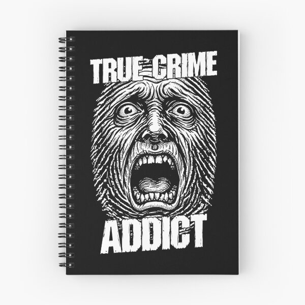 Item preview, True Crime Addict Fingerprint Scream Funny Criminologist designed and sold by GrandeDuc.