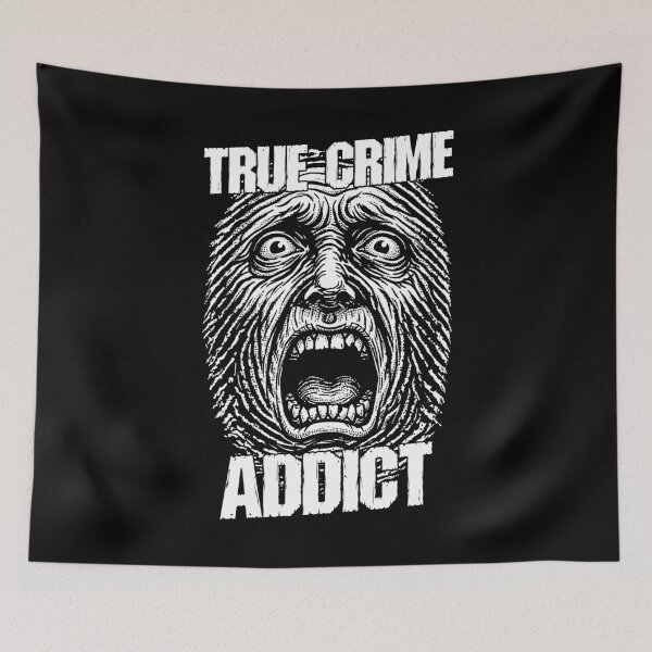 Item preview, True Crime Addict Fingerprint Scream Funny Criminologist designed and sold by GrandeDuc.