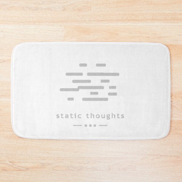 Item preview, Static Thoughts – Abstract Grey Minimalist Design designed and sold by Velora Design .