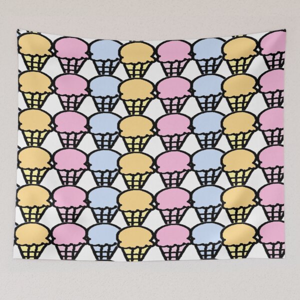 Item preview, Ice cream pattern designed and sold by Rainbowland123.