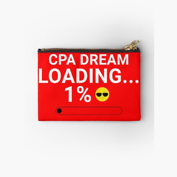 Item preview, CPA Dream Loading 1% Funny Shirt – Accounting Student Exam Motivation Meme   designed and sold by FCA SIR MERCH .