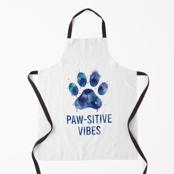 Item preview, Pawsitive Vibes Watercolor Dog Paw Art designed and sold by GiggleInkTees.