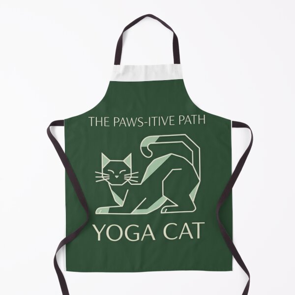 Item preview, Cat Yoga Gift Funny Yoga Cat Shirt Paws-itive Path Minimalist Geometric Cat Lover designed and sold by Dev Mode.