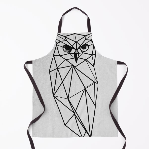 Item preview, Geometric Owl Line Art Illustration designed and sold by Visual Foundry.