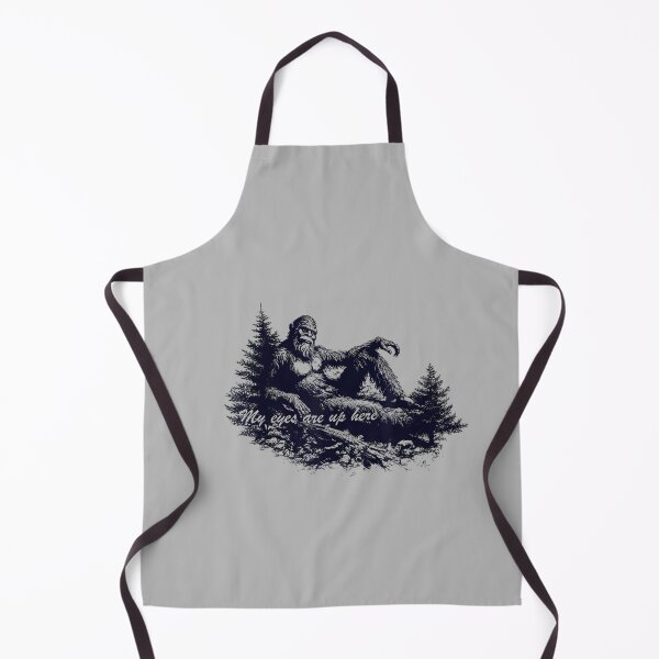 Item preview, Bigfoot’s Deep Thoughts My Eyes are Up Here designed and sold by mjohnson9.