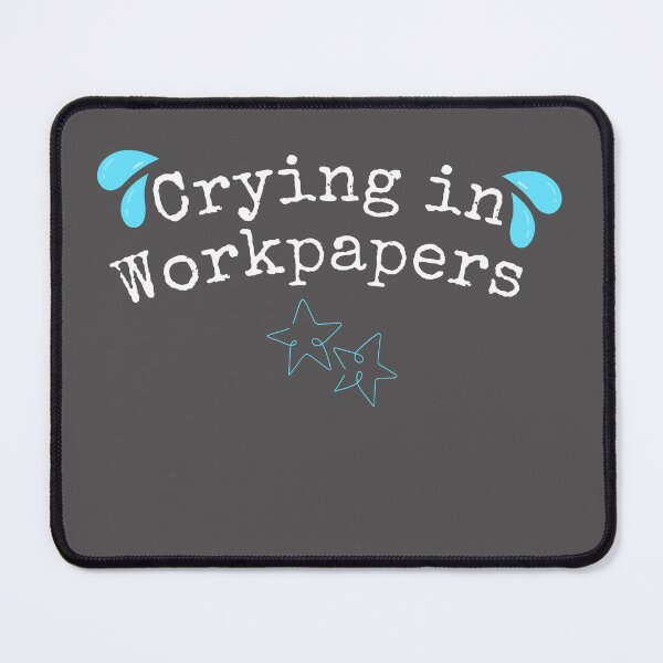 Item preview, Crying in Workpapers – Funny Accountant Audit Life Meme for CPA, CA Students & Finance Professionals designed and sold by FCA SIR MERCH .