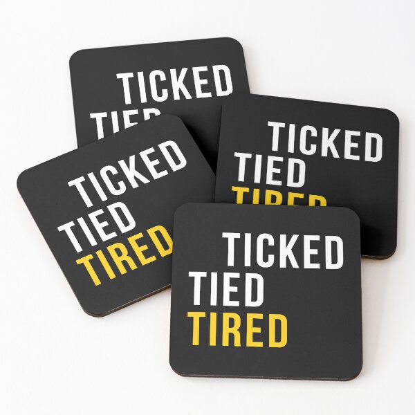 Item preview, Ticked Tied Tired – Funny Auditor Accountant Design, Audit Life Humor for CPA Students     designed and sold by FCA SIR MERCH .