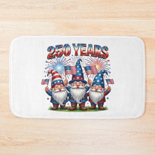 Item preview, 4th Of July 250th Anniversary Patriotic Gnomes designed and sold by EfiKrios.