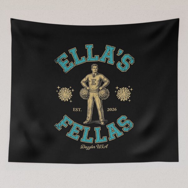 Item preview, Ellas Fellas Vintage Cheer Dazzler USA Fan Shirt designed and sold by SofenArt.