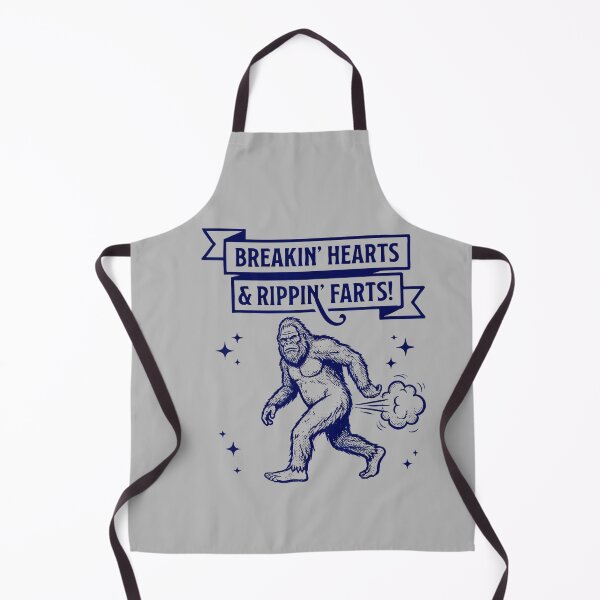 Item preview, Breakin Hearts Rippin Farts Bigfoot Hiking Cryptid Sasquatch designed and sold by mjohnson9.