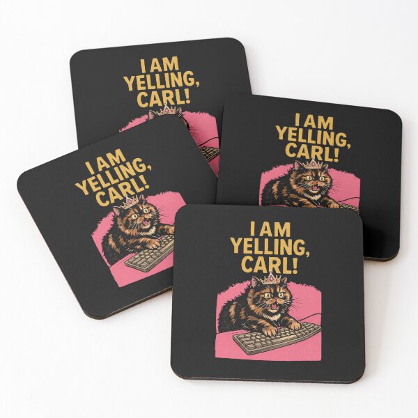Item preview, ¡Estoy gritando, Carl!, el divertido explorador de mazmorras Carl designed and sold by ToscaSamShop.