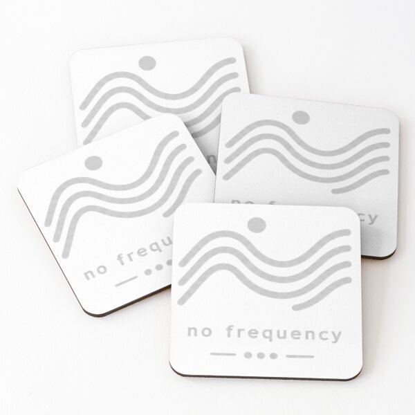 Item preview, No Frequency – Calm Wave Aesthetic Design designed and sold by Velora Design .