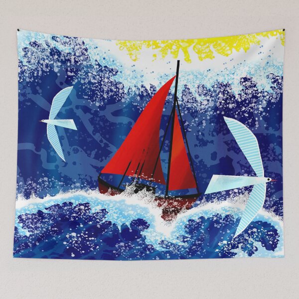 Item preview, Rough Seas  designed and sold by Andrew  Hitchen.