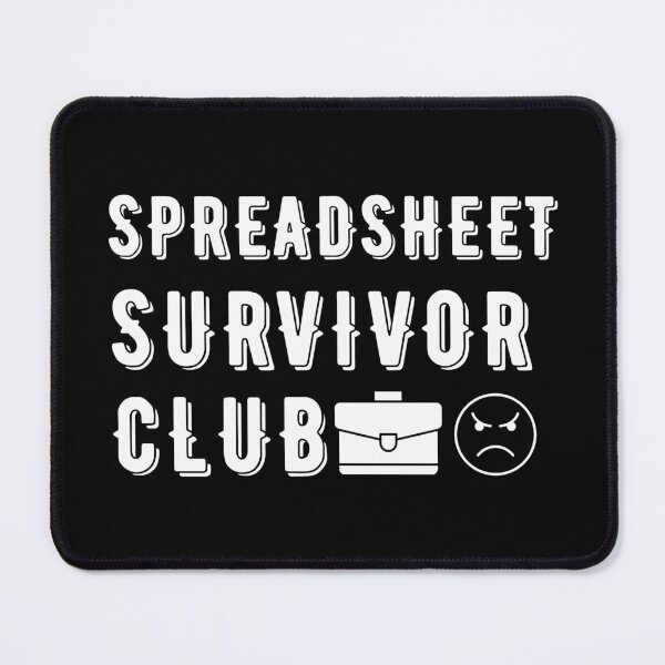 Item preview, Spreadsheet Survivor Club – Funny Office Shirt | Accounting Humor & CPA Student Design   designed and sold by FCA SIR MERCH .