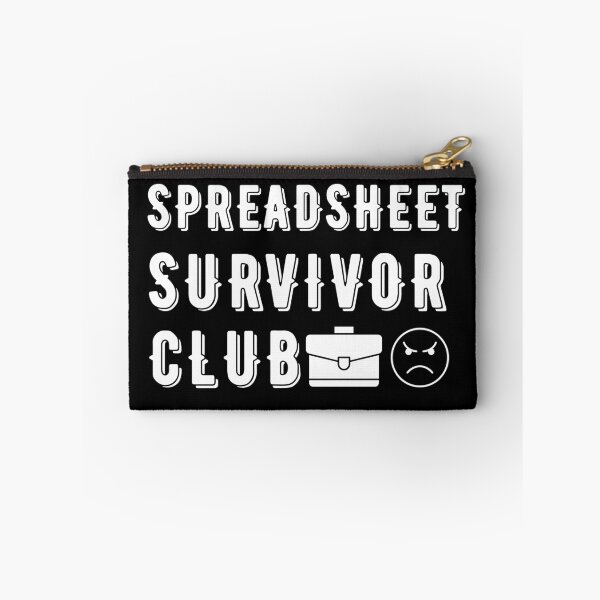 Item preview, Spreadsheet Survivor Club – Funny Office Shirt | Accounting Humor & CPA Student Design   designed and sold by FCA SIR MERCH .