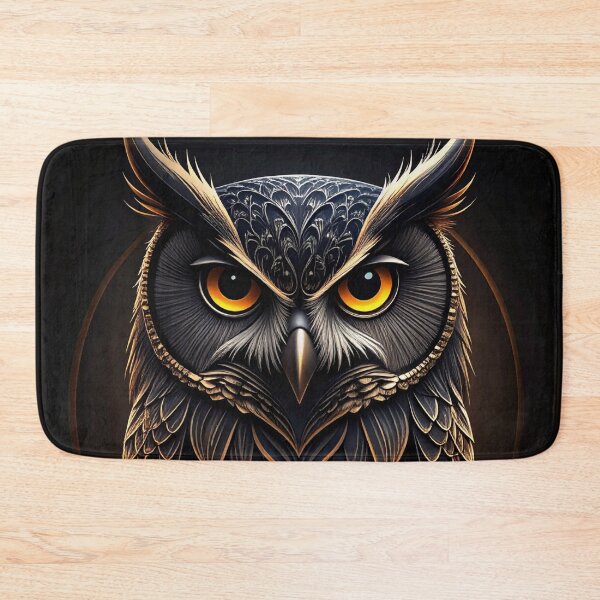 Item preview, Majestic Mystic Owl Detailed Graphic Illustration designed and sold by Kavin786.