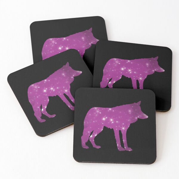 Item preview, Wolf in Purple Sky designed and sold by geraldineMS.