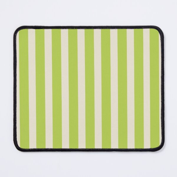 Item preview, Lime Green and Milk Stripes designed and sold by The Innocent Ghost Project.