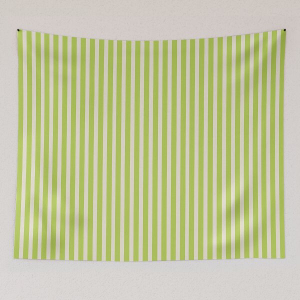 Item preview, Lime Green and Milk Stripes designed and sold by The Innocent Ghost Project.