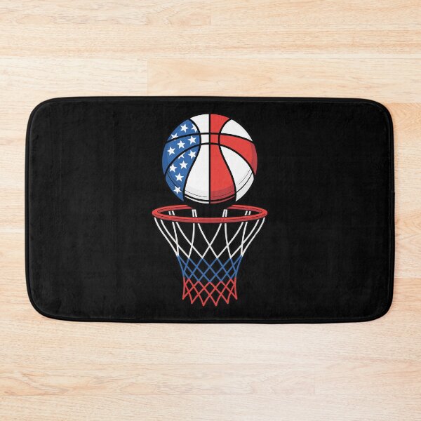 Item preview, Patriotic Basketball Over Hoop designed and sold by jkrphoto.