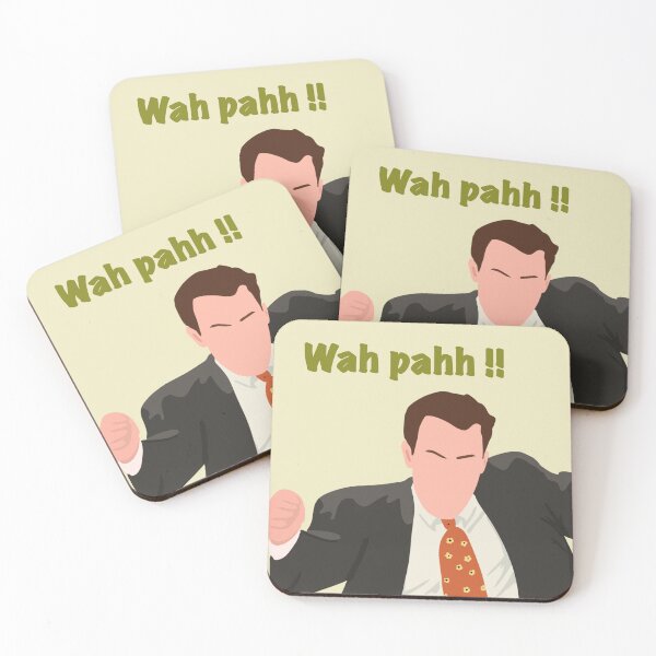 Item preview, Chandler Bing - Wah Pahh!! designed and sold by ScrubsNStrokes.