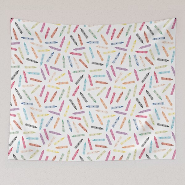 Item preview, Colourful Crayons Pattern designed and sold by winterpumpkin.