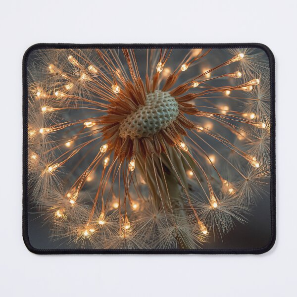 Item preview, Luminous Dandelion With Warm Golden Lights designed and sold by Visual Foundry.