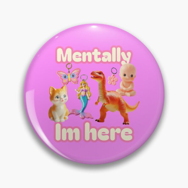 Item preview, Mentally I'm Here designed and sold by TeePartyHost.