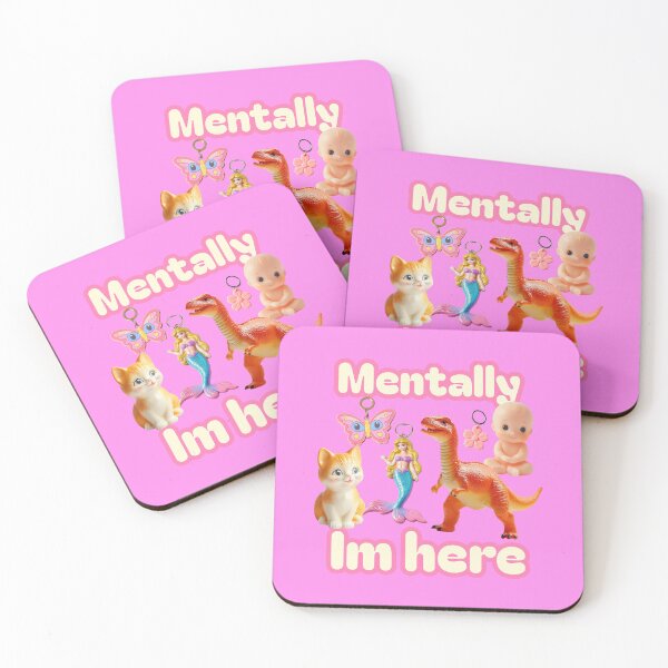 Item preview, Mentally I'm Here designed and sold by TeePartyHost.