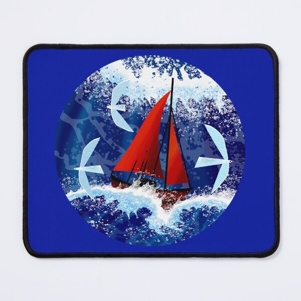 Item preview, Rough Seas Circular Design designed and sold by Andrew  Hitchen.