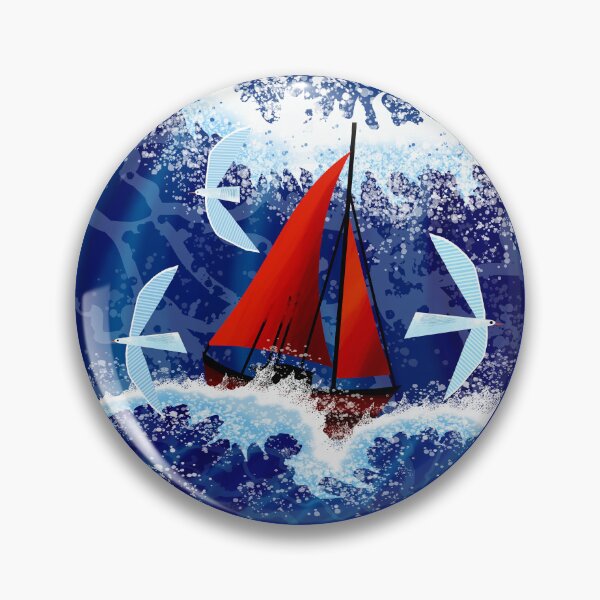 Item preview, Rough Seas Circular Design designed and sold by Andrew  Hitchen.