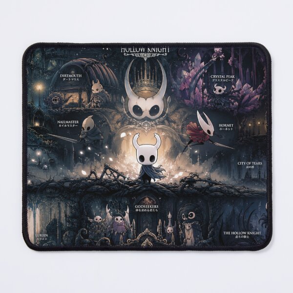Item preview, Hollow Knight all world artwork designed and sold by FeelTheDrawing.