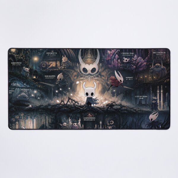 Item preview, Hollow Knight all world artwork designed and sold by FeelTheDrawing.