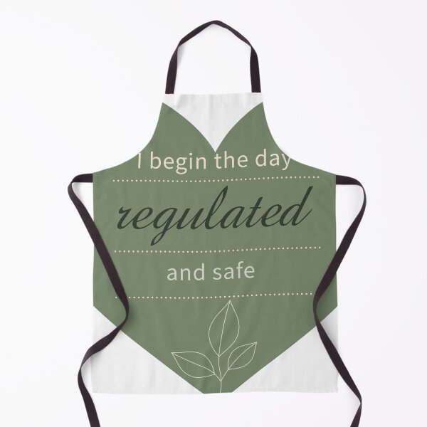 Item preview, Regulated and Safe Heart Quote designed and sold by Ned_Studio.