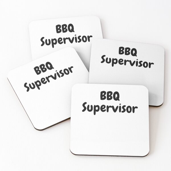 Item preview, BBQ Supervisor | Funny Dad BBQ T-Shirt designed and sold by Whysoserious42.