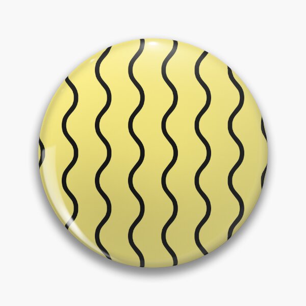 Item preview, Yellow And Black Waves Pattern designed and sold by pattern-archive.