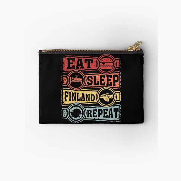 Item preview, Eat Sleep Finland Repeat designed and sold by GabbyKash.